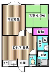 コーポ野田の物件間取画像